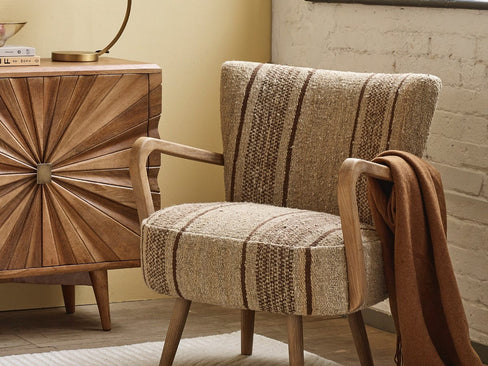 Armchair materials guide: Rug, velvet, bouclé and more