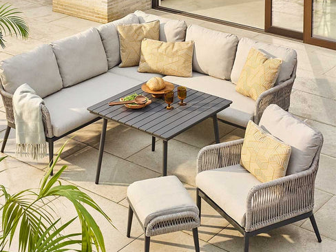 Garden lounge sets and corner sofa ideas: How to find the perfect fit for your space
