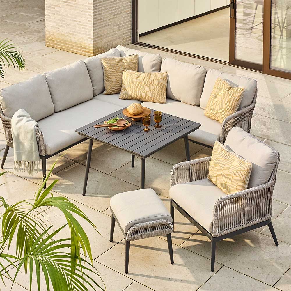 Garden lounge sets and corner sofa ideas: How to find the perfect fit for your space