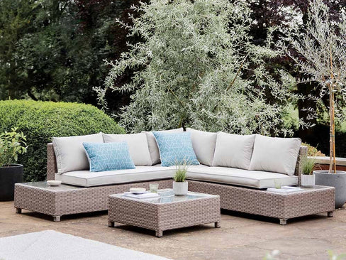 Contemporary garden zoning ideas