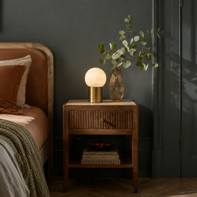 EMMA TABLE LAMP IN OLIVE
