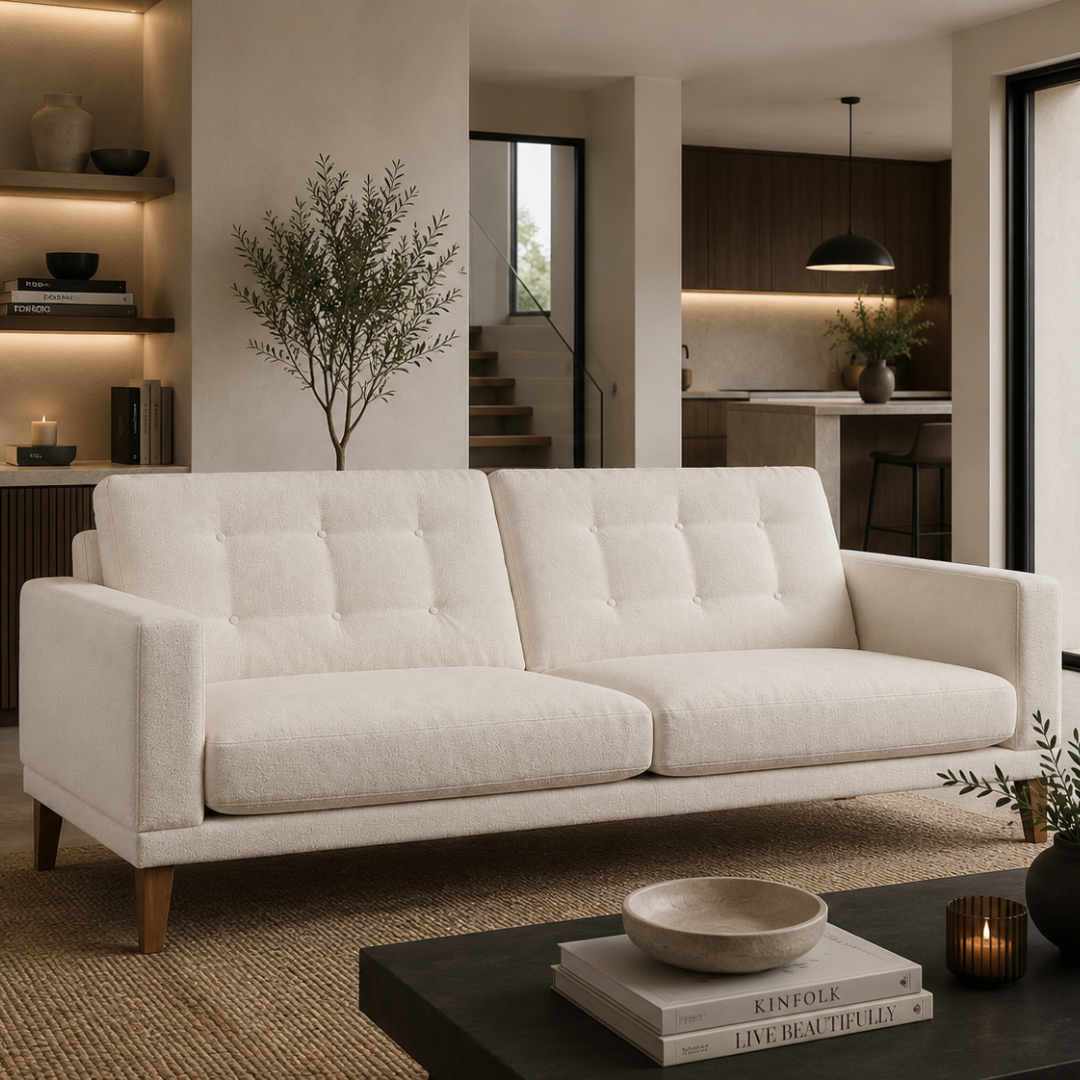 Fitzroy 4 Seat Sofa Bouclé