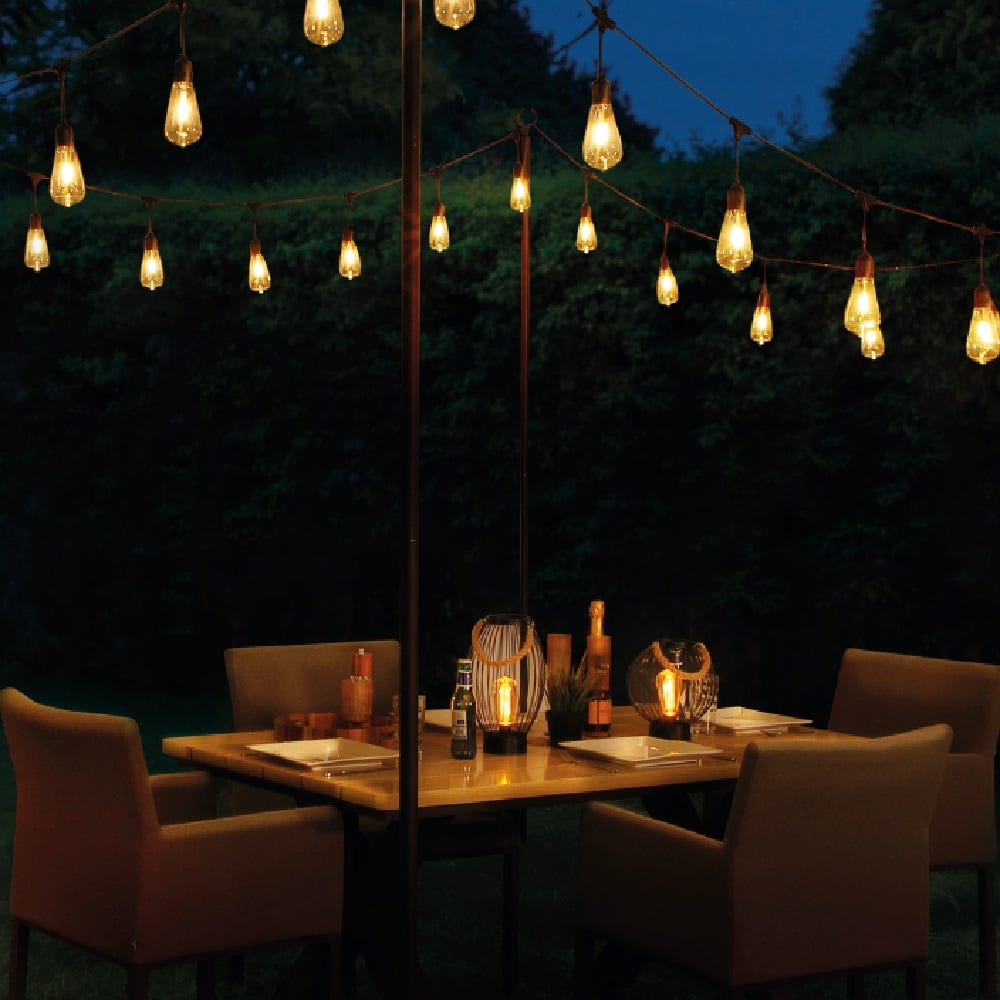 2.7M STRING LIGHT POLES - SET OF 2