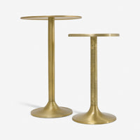 Connie Pair of Tall & Low Side Tables