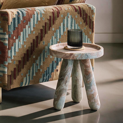 Iona Marble Side Table