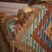 Jaipur Armchair in Kilim