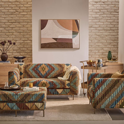 Jaipur 2-Seater Sofa in Kilim