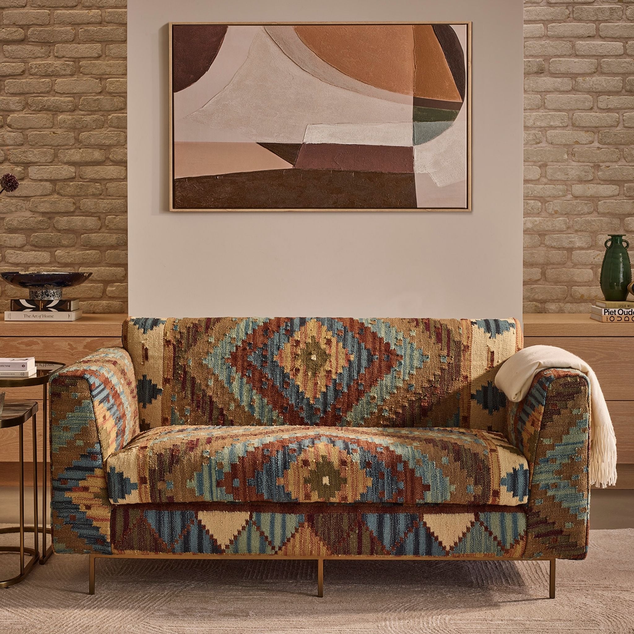 Jaipur 2-Seater Sofa in Kilim