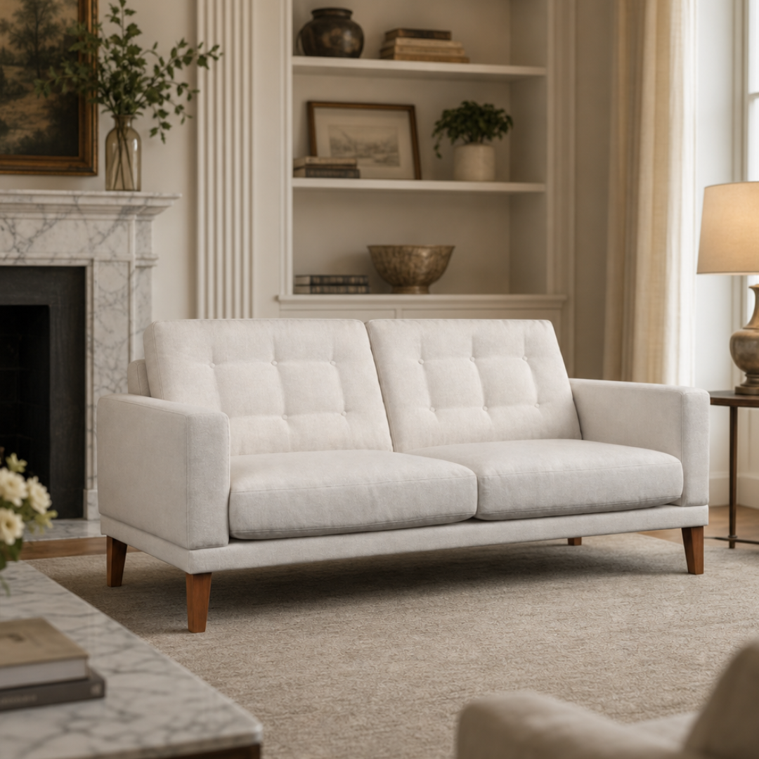 Fitzroy 3 Seat Sofa Boucle