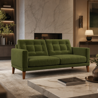Fitzroy 3 Seat Sofa In Vine Easy Care Velvet