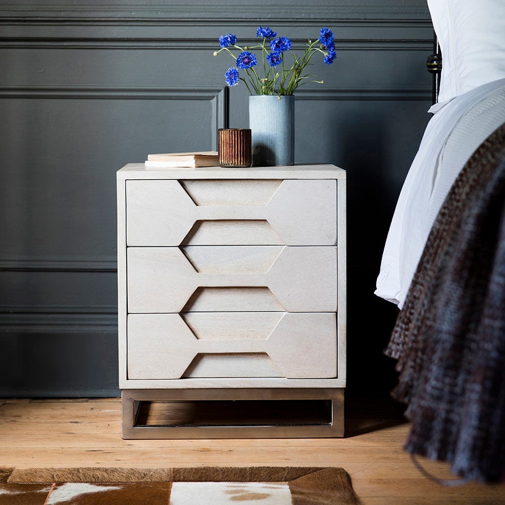 Hex Bedside Drawers