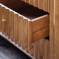 Flute Marble Sideboard