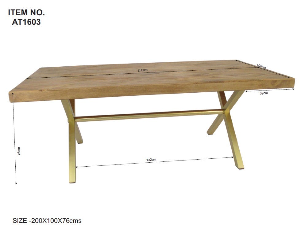 Logan Dining Table - Large