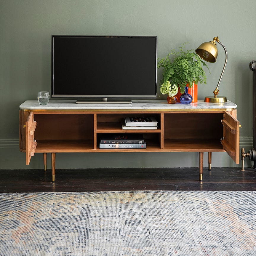 Flute Marble Media Unit