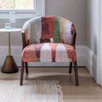 Scoop Armchair in Multicoloured Rug