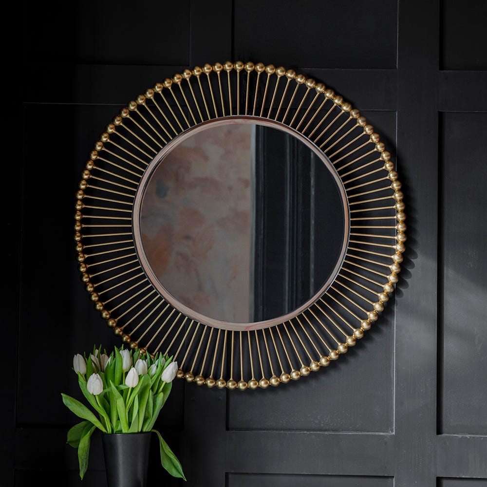Saint Germain Round Mirror