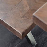 Logan Bench -  Gun Metal Legs - Medium
