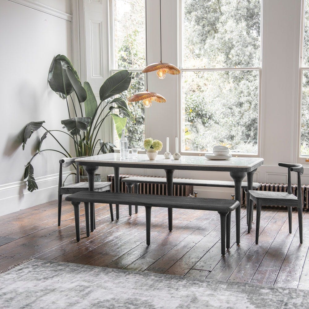 Cone Marble Dining Table 180 cm