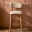LAYLA BARSTOOL IN LINEN MIX