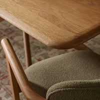 CRUZ OAK DINING TABLE