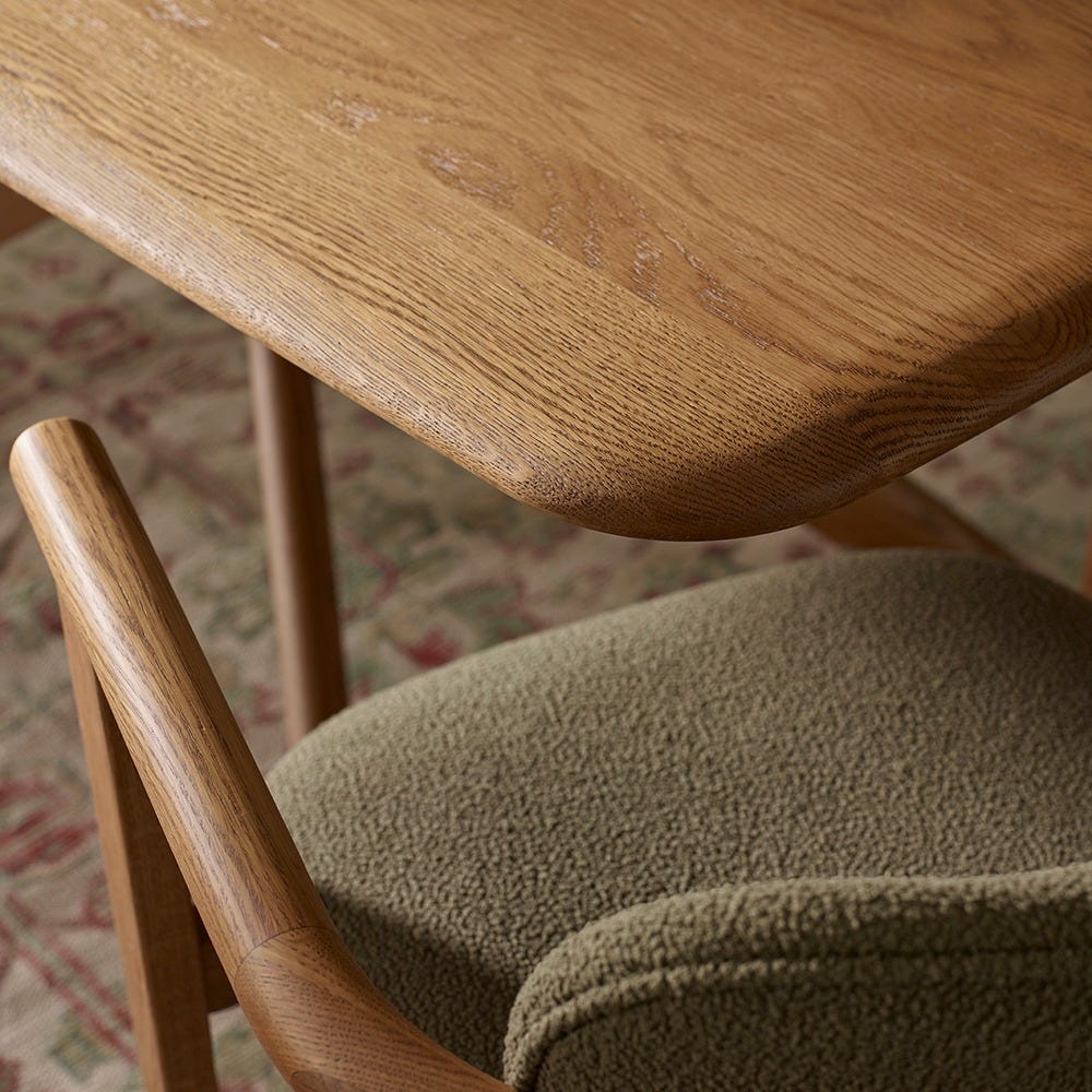 CRUZ OAK DINING TABLE