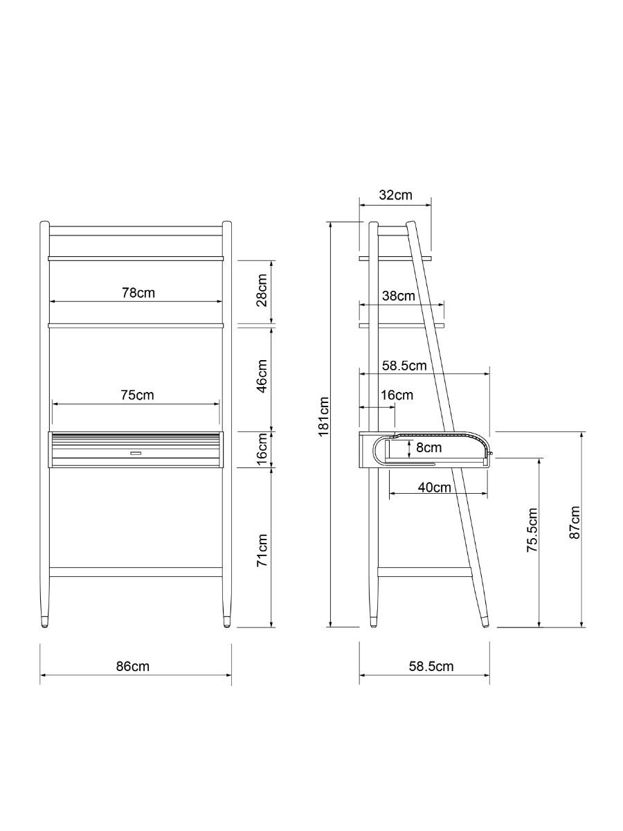 BRYON LADDER DESK