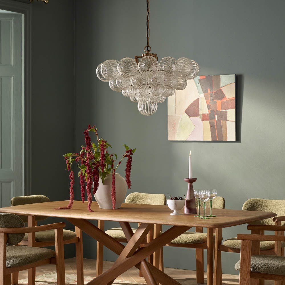 SOLACE GLASS CHANDELIER
