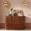 TREVISO CHEST OF DRAWERS - BROWN