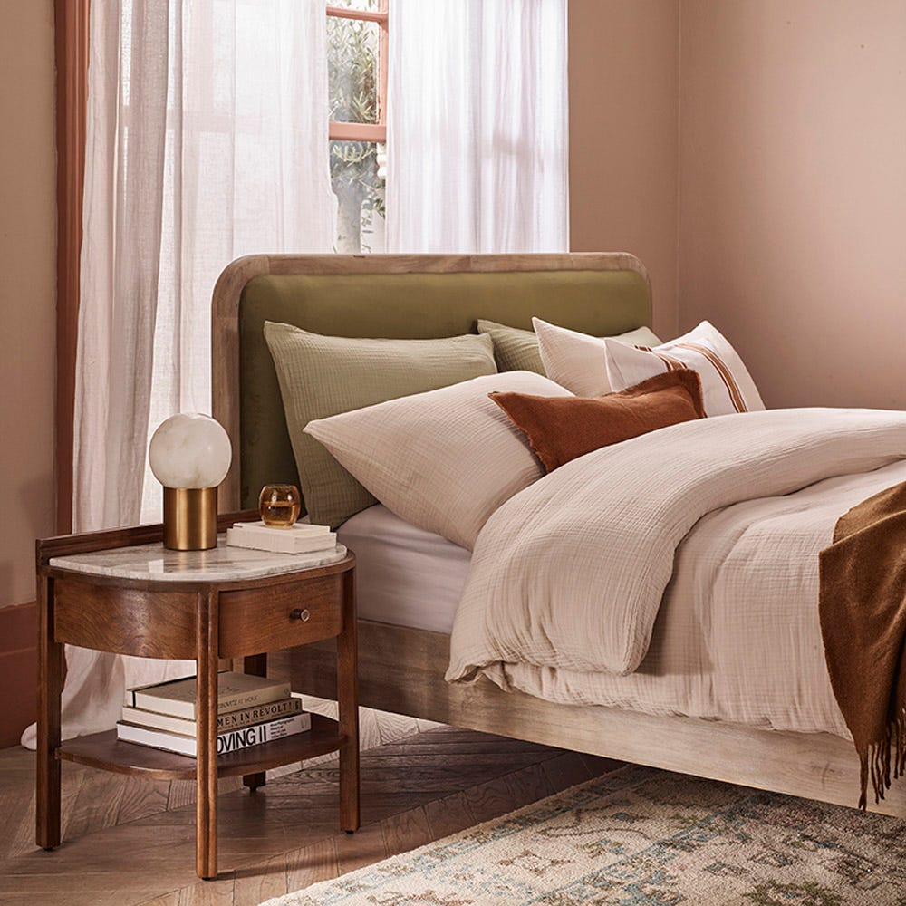 QUEENIE BEDSIDE TABLE