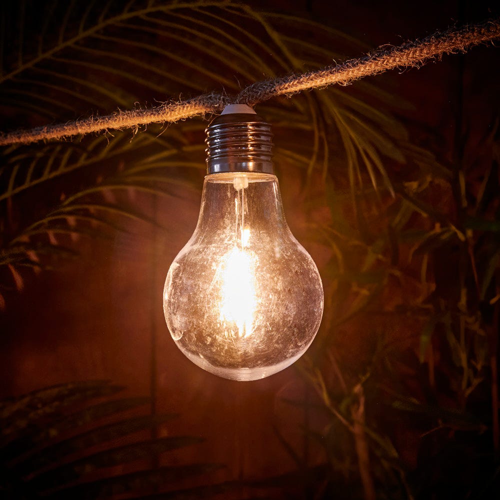 JUTE ROPE FESTOON LIGHTS â€“ CONNECTABLE
