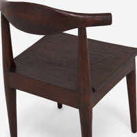 Hiro Dining Chairs Pair in Vintage Finish