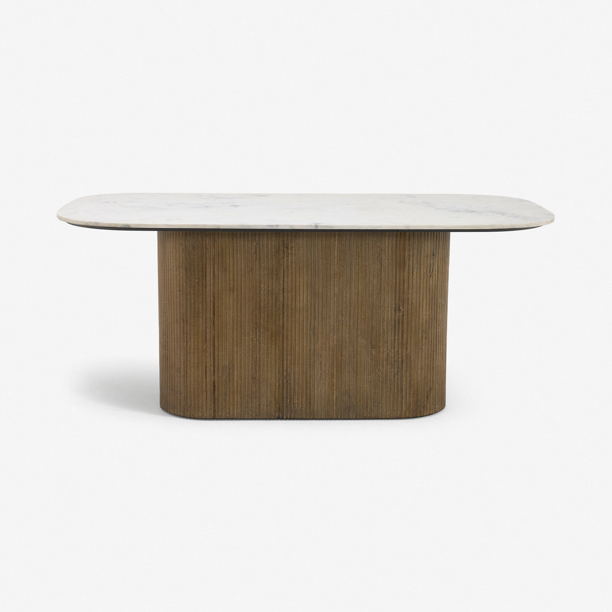 Rondo Dining Table with White Marble