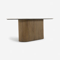 Rondo Dining Table with White Marble