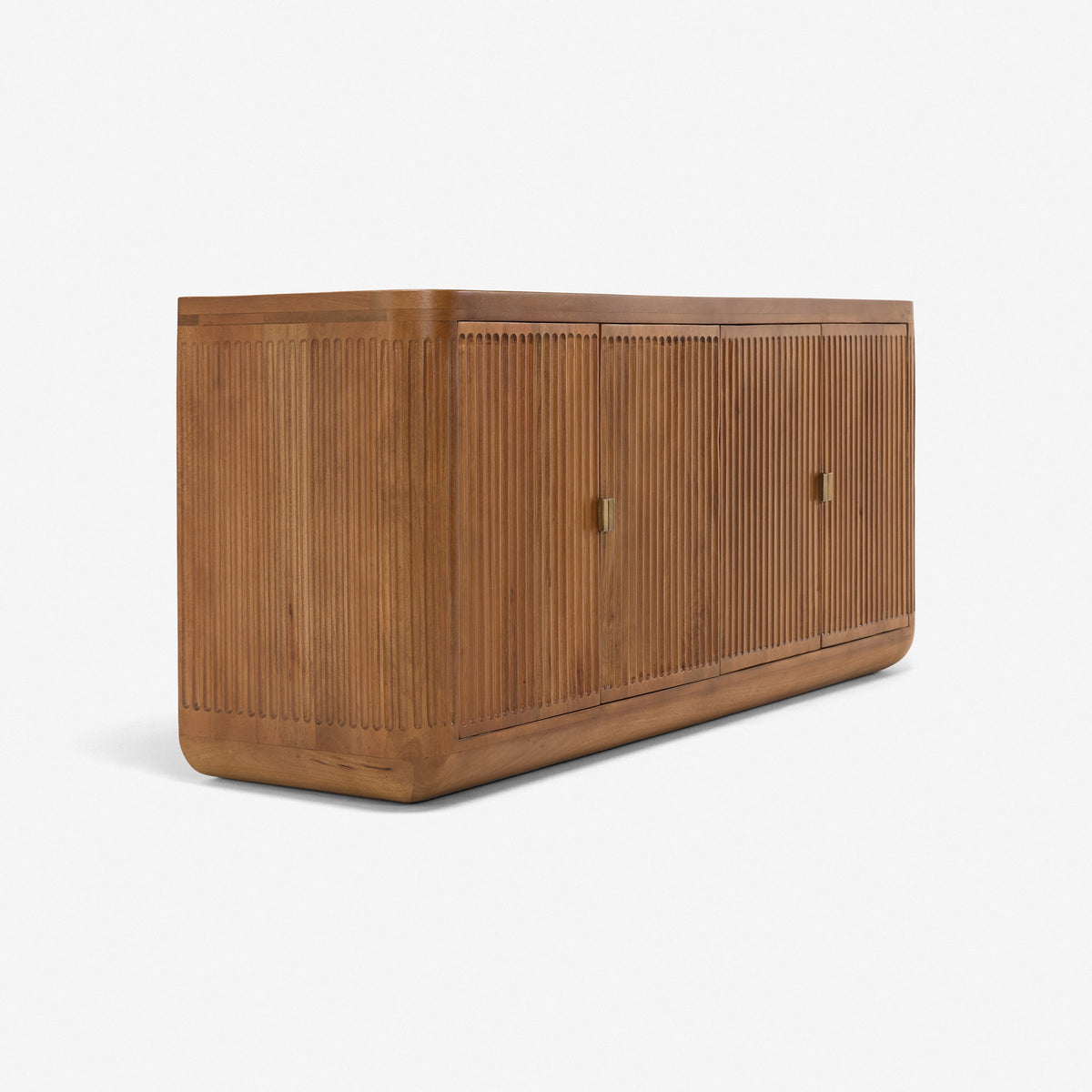 Claris Fluted Marble Sideboard