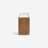 Claris Fluted Marble Sideboard