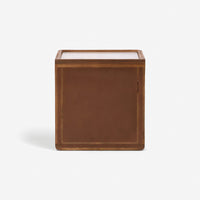 Claris Fluted Marble Bedside Table