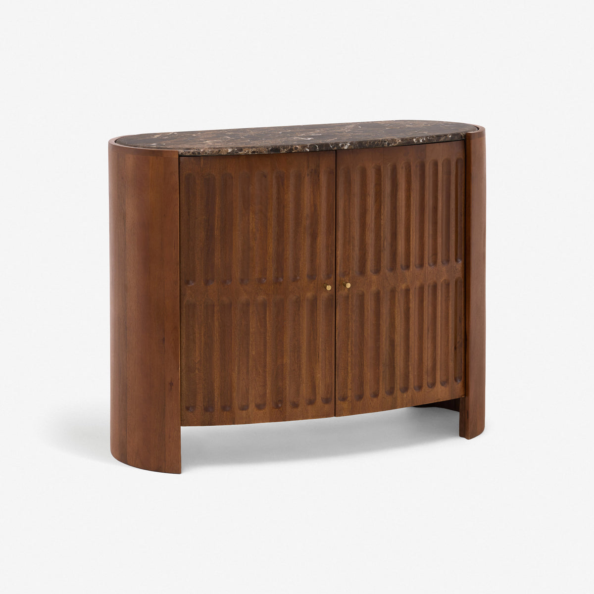 Turin Sideboard with Emperador Marble
