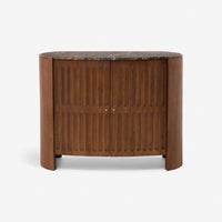 Turin Sideboard with Emperador Marble