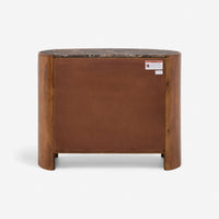 Turin Sideboard with Emperador Marble