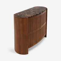 Turin Sideboard with Emperador Marble