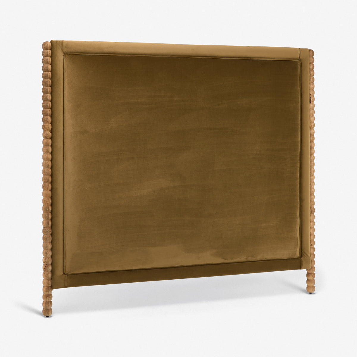 Oxford Upholstered Headboard King in Olive Velvet