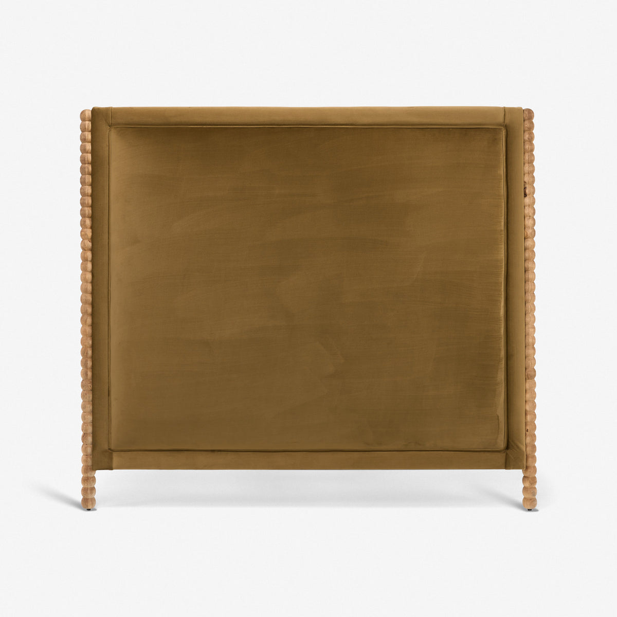 Oxford Upholstered Headboard King in Olive Velvet