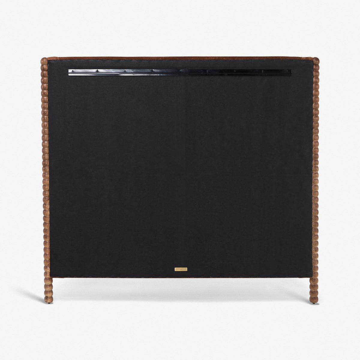 Oxford Upholstered Headboard King in Chocolate Velvet
