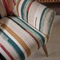 ASTORIA IN STRIPED COTTON RUG