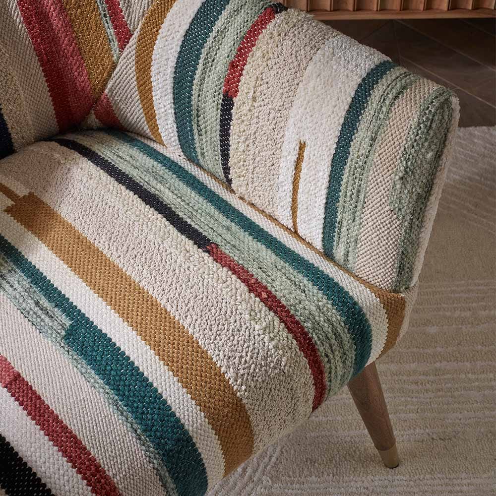 ASTORIA IN STRIPED COTTON RUG