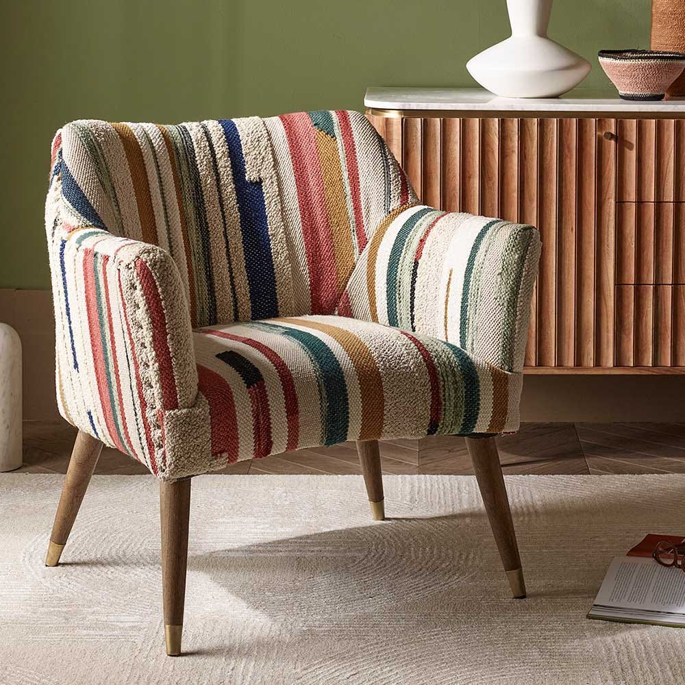 ASTORIA IN STRIPED COTTON RUG