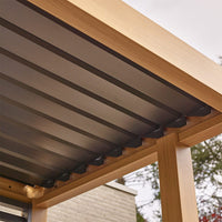 1.5M X 4M SAVANNAH OAK BBQ PERGOLA
