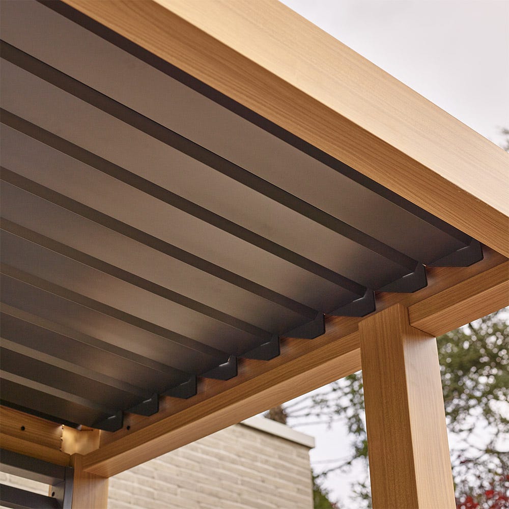 1.5M X 3M SAVANNAH BBQ GAZEBO - oak
