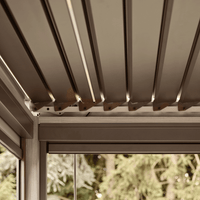 1.5M X 4M SAVANNAH BIRCH BBQ PERGOLA