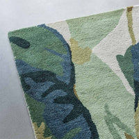 BOTANICAL HAND TUFTED RUG 170 X 240CM